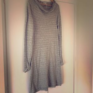 James Perse Cowl Neck Long sleeve dress